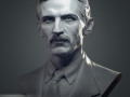 Nikola Tesla 3D 프린트 모델
