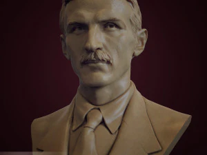 Nikola Tesla 3D Print Model