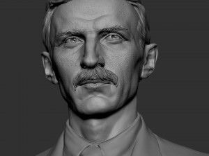 Nikola Tesla Modelo de Impressão 3D