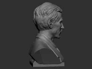 Nikola Tesla Modelo de Impressão 3D
