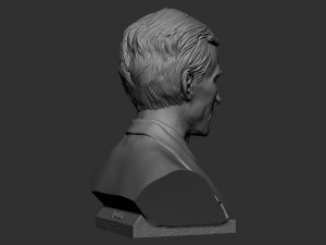 Nikola Tesla Modelo de Impressão 3D