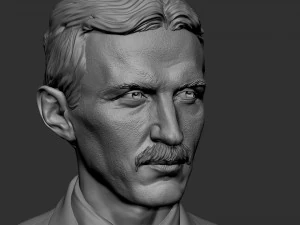 Nikola Tesla 3D Print Model