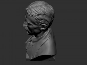 Nikola Tesla Modelo de Impressão 3D