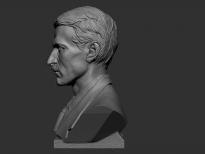 Nikola Tesla Modelo de Impressão 3D