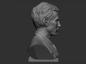 Nikola Tesla Modelo de Impressão 3D