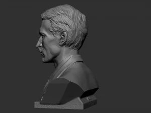 Nikola Tesla 3D Print Model