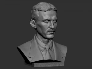 Nikola Tesla 3D Print Model