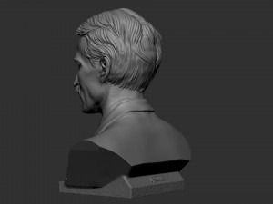 Nikola Tesla Modelo de Impressão 3D