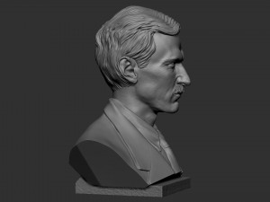 Nikola Tesla Modelo de Impressão 3D