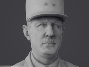 Charles de Gaulle Modèles 3D en vedette