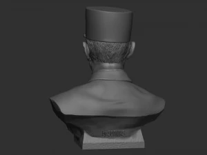 Charles de Gaulle 3D Print Model