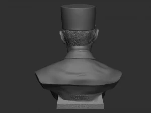 Charles de Gaulle 3D Print Model