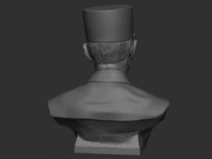 Charles de Gaulle 3D Print Model