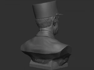 Charles de Gaulle 3D Print Model