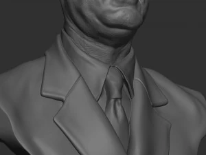 Charles de Gaulle 3D Print Model