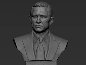 Daniel Craig 3D Print Model