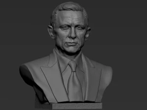 Daniel Craig 3D Print Model