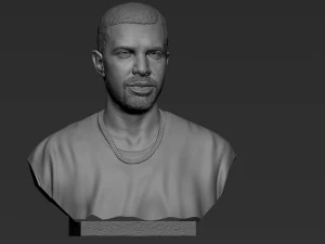 Drake 3D Print Model