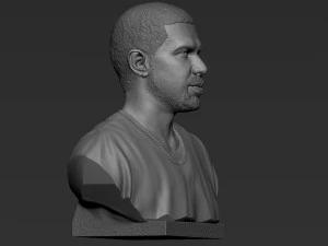 Drake 3D Print Model