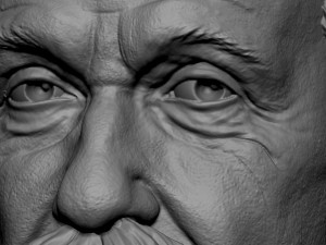 Albert Einstein Modèles 3D en vedette