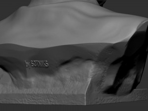 Albert Einstein Modèles 3D en vedette
