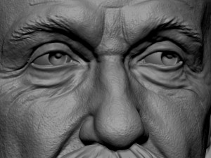 Albert Einstein Modèles 3D en vedette