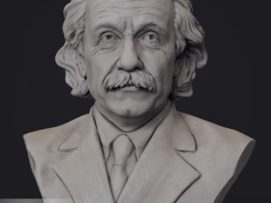 Albert Einstein 3D Print Model