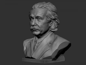 Albert Einstein 3D Print Model