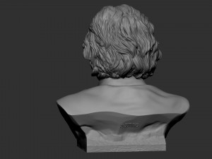 Albert Einstein Modèles 3D en vedette