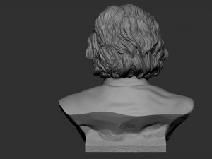 Albert Einstein Modèles 3D en vedette