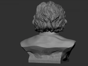 Albert Einstein 3D Print Model