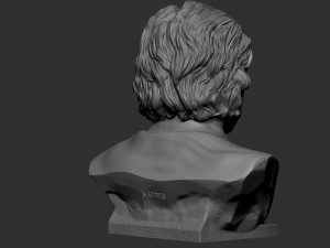 Albert Einstein Modèles 3D en vedette