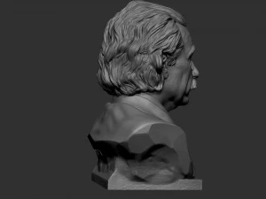 Albert Einstein 3D Print Model