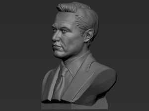 Elon Musk 3Dプリントモデル