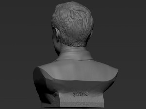 Elon Musk 3Dプリントモデル