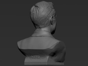 Elon Musk 3Dプリントモデル