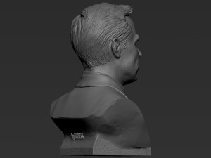 Elon Musk 3Dプリントモデル