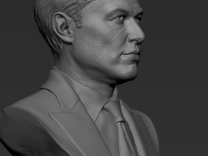 Elon Musk 3Dプリントモデル
