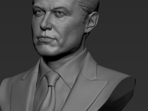Elon Musk 3Dプリントモデル