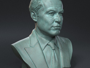 Elon Musk 3Dプリントモデル