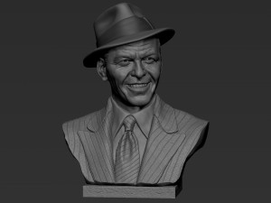 Frank Sinatra 3D Принт Модель