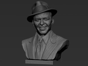 Frank Sinatra 3D Принт Модель