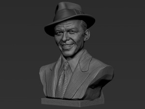 Frank Sinatra 3D Принт Модель