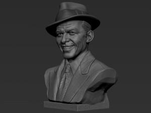 Frank Sinatra 3D Принт Модель