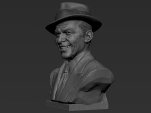 Frank Sinatra 3D Принт Модель