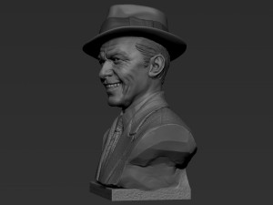 Frank Sinatra 3D Принт Модель