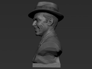 Frank Sinatra 3D Принт Модель