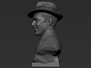 Frank Sinatra 3D Принт Модель