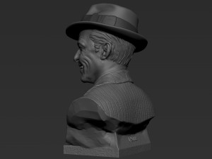 Frank Sinatra 3D Принт Модель