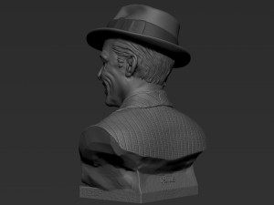 Frank Sinatra 3D Принт Модель